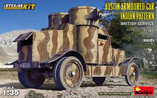 Thumbnail MINIART 39021 AUSTIN ARMOURED CAR INDIAN PATTERN BRITISH SERVICE
