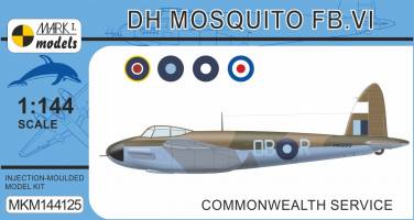 Thumbnail MARK I MODELS 144125 DH MOSQUITO FB.VI COMMONWEALTH SERVICE