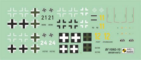 Thumbnail MARK I MODELS 14472 MESSERSCHMITT BF 109G-10 LATE GUSTAV