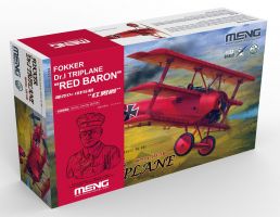 Thumbnail MENG QS-002s FOKKER Dr.I TRIPLANE RED BARON SPECIAL LIMITED EDITION