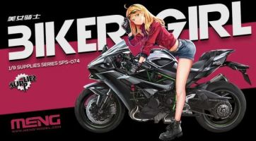 Thumbnail MENG SPS-074 BIKER GIRL FIGURE ONLY