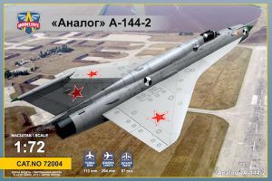 Thumbnail MODELSVIT 72004 MIKOYAN ANALOG A-144-2 