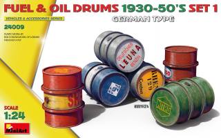 Thumbnail MINIART 24009 FUEL   OIL DRUMS 1930-50S SET 1