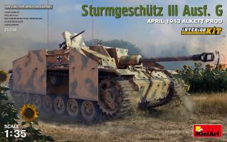 Thumbnail MINIART 35338 STURMGESCHUTZ III AUSF.G APRIL 1943 ALKETT PROD