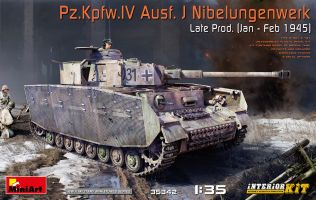 Thumbnail MINIART 35342 PZ.KPFW.IV AUSF.J NIBELUNGEWERK LATE PROD  JAN-FEB 1945 