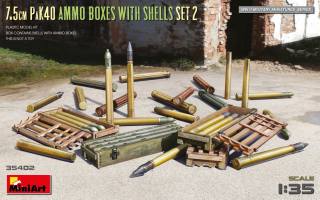 Thumbnail MINIART 35402 7.5CM PAK40 AMMO BOXES WITH SHELLS SET 3