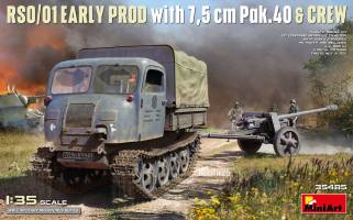 Thumbnail MINIART 35485 RSO/01 EARLY PROD WITH 7.5CM PAK.40 AND CREW