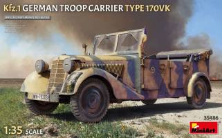 Thumbnail MINIART 35486 KFZ.1 GERMAN TROOP CARRIER TYPE 170VK