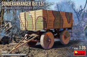 Thumbnail MINIART 35487 SONDERANHANGER OST 1.5T GERMAN CARGO TRAILER