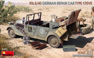 Thumbnail MINIART 35495 KFZ.2/40 GERMAN REPAIR CAR TYPE 170VK