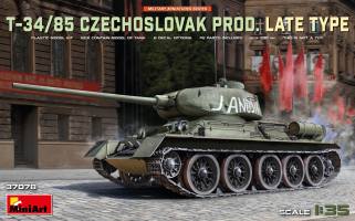 Thumbnail MINIART 37078 T-34/85 CZECHOSLOVAK PRODUCTION LATE TYPE