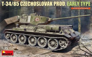 Thumbnail MINIART 37085 T-34/85 CZECHOSLOVAK PROD. EARLY TYPE