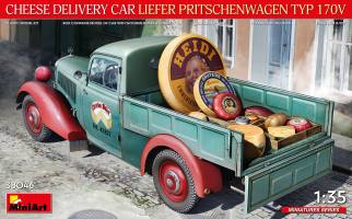 Thumbnail MINIART 38046 CHEESE DELIVERY CAR LIEFER PRITSCHENWAGEN TYP 170V