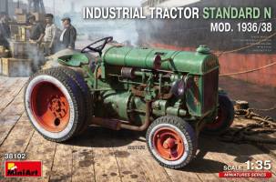 Thumbnail MINIART 38102 INDUSTRIAL TRACTOR STANDARD N MOD 1936/38