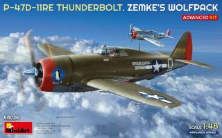 Thumbnail MINIART 48034 P-47D-11RE THUNDERBOLT ZEMKES WOLFPACK