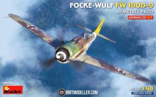 Thumbnail MINIART 48048 FOCKE-WULF FW 190D-9 MIMETALL PROD