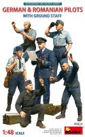 Thumbnail MINIART 49024 GERMAN AND ROMANIAN PILOTS WITH GROUND STAFF