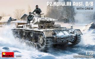 Thumbnail MINIART 53085 PZ.KPFW.III AUSF.D/B WITH CREW