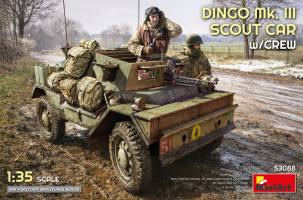Thumbnail MINIART 53088 DINGO MK.III SCOUT CAR WITH CREW