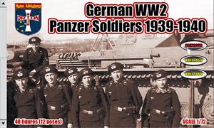 Thumbnail ORION 72058 GERMAN WWII PANZER SOLDIERS 1939-40