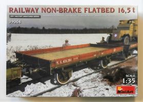 Thumbnail MINIART 39004 RAILWAY NON-BRAKE FLATBED 16.5T