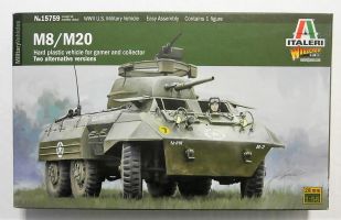 Thumbnail ITALERI  15759 M8/M20 WWII U.S. MILITARY VEHICLE