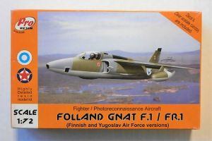 Thumbnail PRO RESIN 72040 FOLLAND GNAT F.1/FR.1