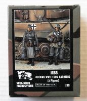 Thumbnail VERLINDEN PRODUCTIONS 1158 GERMAN WWII FOOD CARRIERS  2 FIGS 