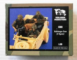 Thumbnail VERLINDEN PRODUCTIONS 1381 KUBELWAGEN CREW  3 FIGS 