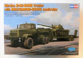 Thumbnail HOBBYBOSS 85513 UKRAINE KrAZ-6446 TRACTOR WITH MAZ/ChMZAP-5247G SEMITRAILER  UK SALE ONLY 