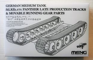 Thumbnail MENG SPS-049 GERMAN MEDIUM TANK SD.KFZ.171 PANTHER TRACKS   MOVABLE RUNNING GEAR PARTS LATE PRODUCTION