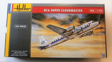 Thumbnail HELLER 80315 DOUGLAS DC-6B SUPER CLOUDMASTER SAS
