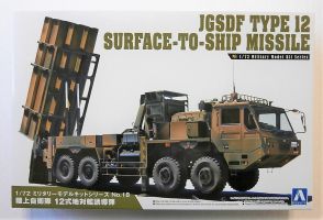 Thumbnail AOSHIMA 055373 JGSDF TYPE 12 SURFACE-TO-SHIP MISSILE