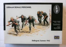 Thumbnail MASTERBOX 3540 GERMAN SIGNALS PERSONNEL STALINGRAD SUMMER 1942