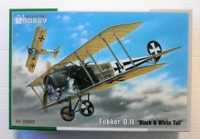 Thumbnail SPECIAL HOBBY 32065 FOKKER D.II BLACK AND WHITE TAIL
