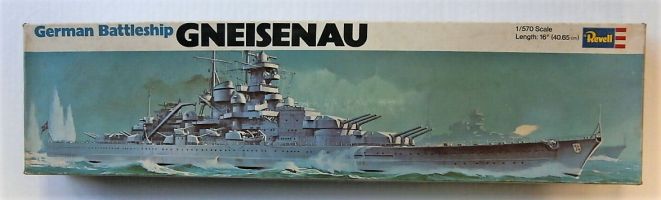 Thumbnail REVELL H-403 GNEISENAU GERMAN BATTLESHIP