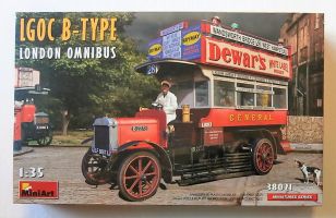 Thumbnail MINIART 38021 LGOC B-TYPE LONDON OMNIBUS