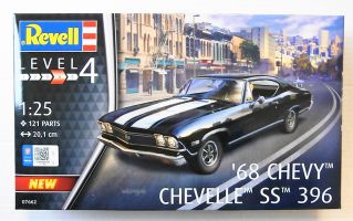 Thumbnail REVELL 07662 68 CHEVY CHEVELLE SS 396