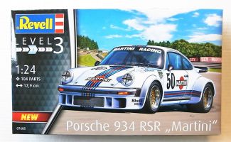 Thumbnail REVELL 07685 PORSCHE 934 RSR MARTINI