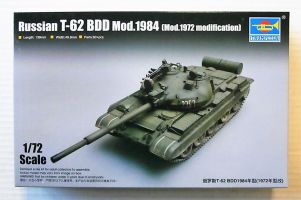 Thumbnail TRUMPETER MODELS 07148 RUSSIAN T-62 BDD MOD.1984  MOD 1972 MODIFICATION 