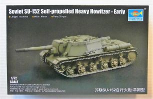 Thumbnail TRUMPETER MODELS 07129 SOVIET SU-152 SELF-PROPELLED HEAVY HOWITZER-EARLY