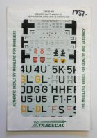 Thumbnail XTRADECAL 1737. XO10-48 DORNIER Do17P AND Do17Z
