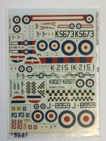 Thumbnail MODELDECAL 1795. 31A ROYAL AIR FORCE PRE WAR HAWKER FURY I BRISTOL BULLDOG IIA. GLOSTER GLADIATOR I A.W. SISKIN IIIA