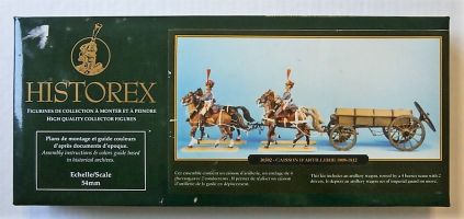 Thumbnail HISTOREX 30302 CAISSON D ARTILLERIE 1802-1812 - IMPERIAL GUARD ARTILLERY WAGON SET