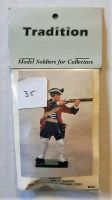 Thumbnail TRADITION MODELS 608/2 PRIVATE SISS REGIMENT KARRER - THE FRENCH   INDIAN WAR 1750s