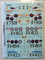 Thumbnail XTRADECAL 72295 ROYAL AIR FORCE MCDONNELL DOUGLAS FGR2 PHANTOM Pt6