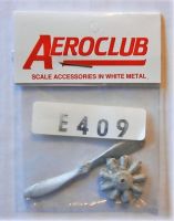 Thumbnail AEROCLUB E409  9 CYL 110HP LE RHONE ROTARY ENGINE WITH PROP