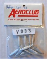Thumbnail AEROCLUB V033 HALIFAX 1/72 PROPELLERS  ROTOL 4-BLADE SET - AEROCLUB