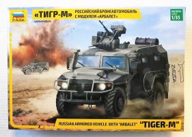 Thumbnail ZVEZDA MODELS 3683 RUSSIAN ARMOURED VEHICLE WITH ARBALET TIGER-M