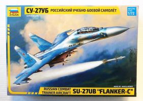 Thumbnail ZVEZDA MODELS 7294 SU-27UB FLANKER-C RUSSIAN COMBAT TRAINER AIRCRAFT